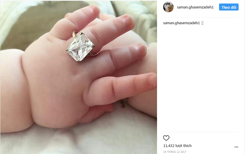 Con của các Rich Kid này tất nhiên cũng sẽ được hưởng cuộc sống xa hoa giống như bố mẹ ngay từ khi chào đời. Nguồn ảnh: Instagram.