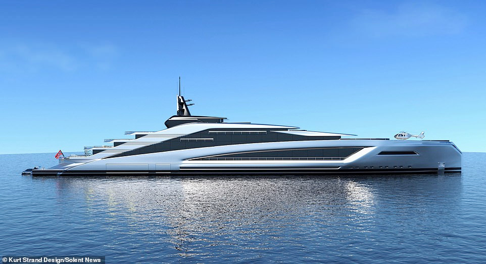 Du thuyền hạng sang nặng 8.000 tấn, có tốc độ tối đa 20 hải lý/giờ.