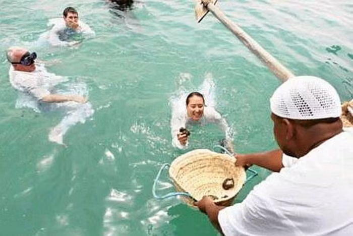 Ngọc trai trên vịnh Ba Tư luôn được đánh giá cao và nổi tiếng trên toàn thế giới.