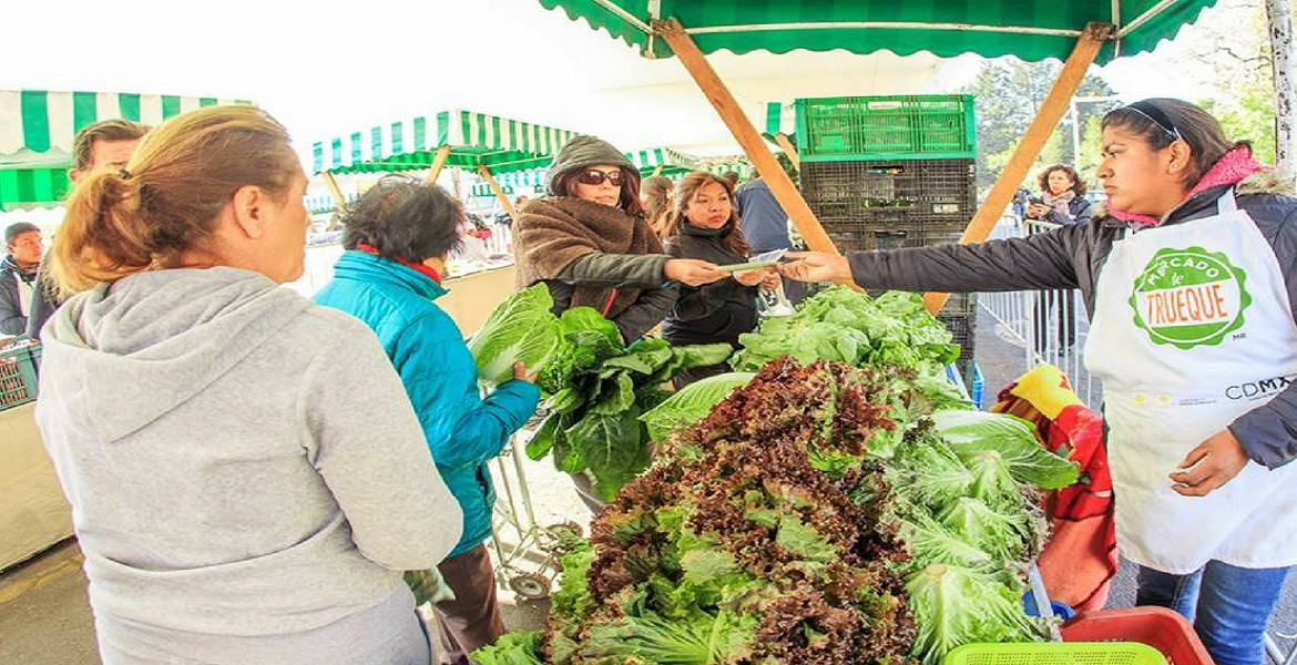 Khu chợ mở ra nhằm phục vụ mục tiêu giảm thiểu rác thải ở thành phố 20 triệu dân.