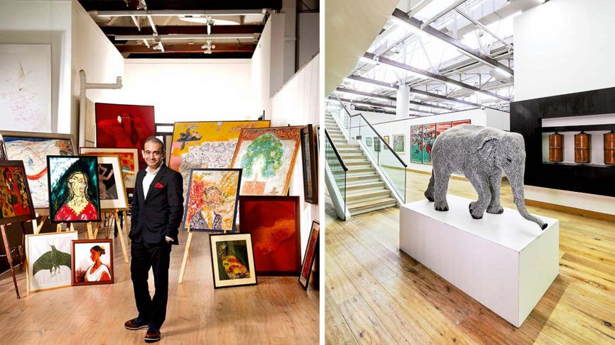 Ông Nirav Modi từng sở hữu khu nhà rộng hơn 3.000 m2, trị giá khoảng 14 triệu USD ở thành phố Mumbai. Ảnh: Architecturaldigest.