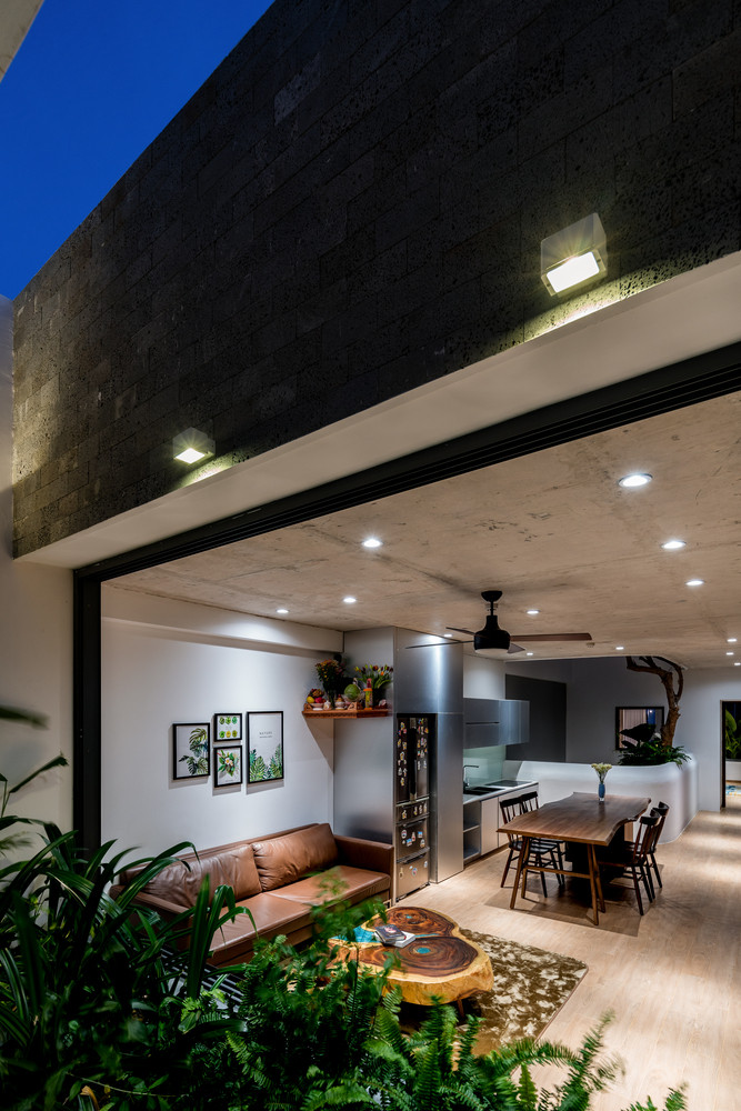 Penthouse là nơi ở của chủ nhà.