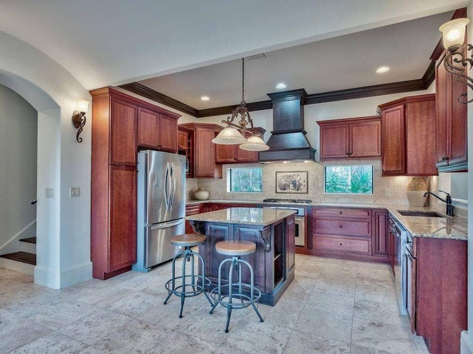 Khu bếp tiện nghi.