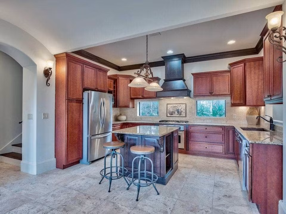 Khu bếp tiện nghi.