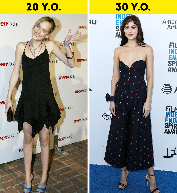 Họ ngừng ăn thức ăn không tốt. Tất nhiên, chúng ta không thể nói rằng những người 30 tuổi không ăn đồ ăn nhanh, nhưng họ chắc chắn giảm số lượng và cải thiện chất lượng tổng thể. Phụ nữ lớn tuổi nghĩ về những gì họ ăn, và họ nấu ăn thường xuyên hơn những cô gái trẻ. Cách tiếp cận này có tác động tích cực đến làn da, tâm trạng và ngoại hình tổng thể.