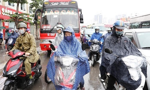 Khong khi lanh tang cuong, cac khu vuc tren ca nuoc deu mua dong