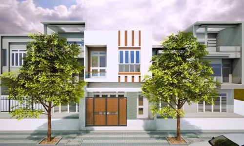 Với mẫu nhà ống 2 tầng, bạn có thể chọn cách thiết kế 3-4 phòng ngủ, tùy theo nhu cầu sử dụng. Ảnh: Wedo.