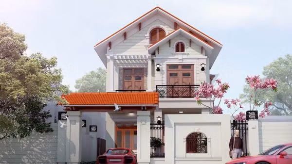 Để sở hữu ngôi nhà 2 tầng mái thái hiện đại, cần có dự toán xây dựng chính xác và chi tiết, tránh những phát sinh ngoài kế hoạch. Ảnh: Wedo.