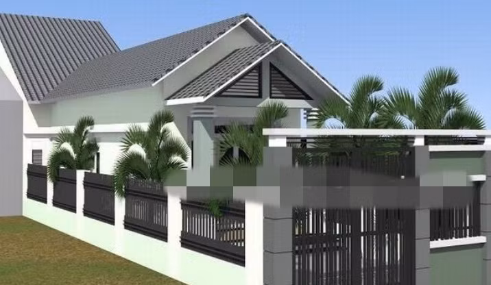 Thiết kế hình chữ L, ngôi nhà đẹp thanh lịch đến từ mọi góc cạnh. Ảnh: Thietkenhadepmoi.