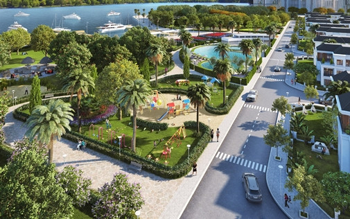 Khu chung cư có vị trí gần với sông Sài Gòn và cung cấp những dịch vụ sang chảnh nhất.