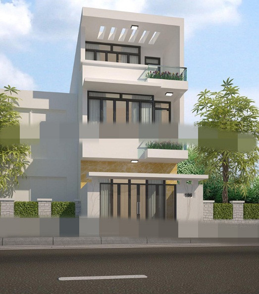 Gam màu ấm cùng các chi tiết trang trí đơn giản nhưng vẫn thể hiện được tính sắc sảo, tinh tế là điểm nhấn của căn nhà này. Ảnh: Xaydungbietthudep.