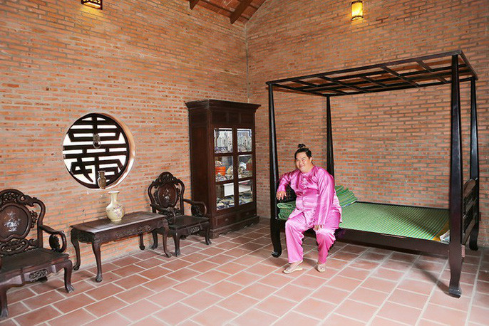 Không gian nghỉ ngơi trong nhà thoáng mát. Ảnh: Nld.