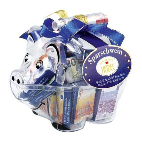 Heo xanh bắt mắt cũng là mặt hàng hút khách dịp Tết năm nay. Ảnh: FB Hoang Hông My.