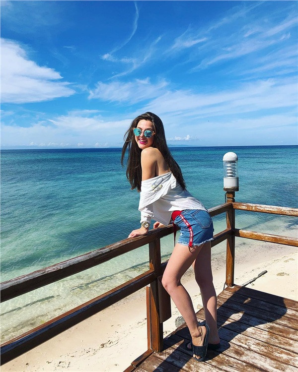 Olga Evil sinh năm 1997 và đã có hơn 2 năm làm việc tại Việt Nam. Ảnh: Batdatviet.