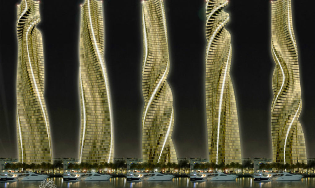 Thành phố Dubai nổi tiếng với những kiến trúc độc lạ trên thế giới. Trong đó, Dynamic Tower là niềm tự hào mới của thành phố này.