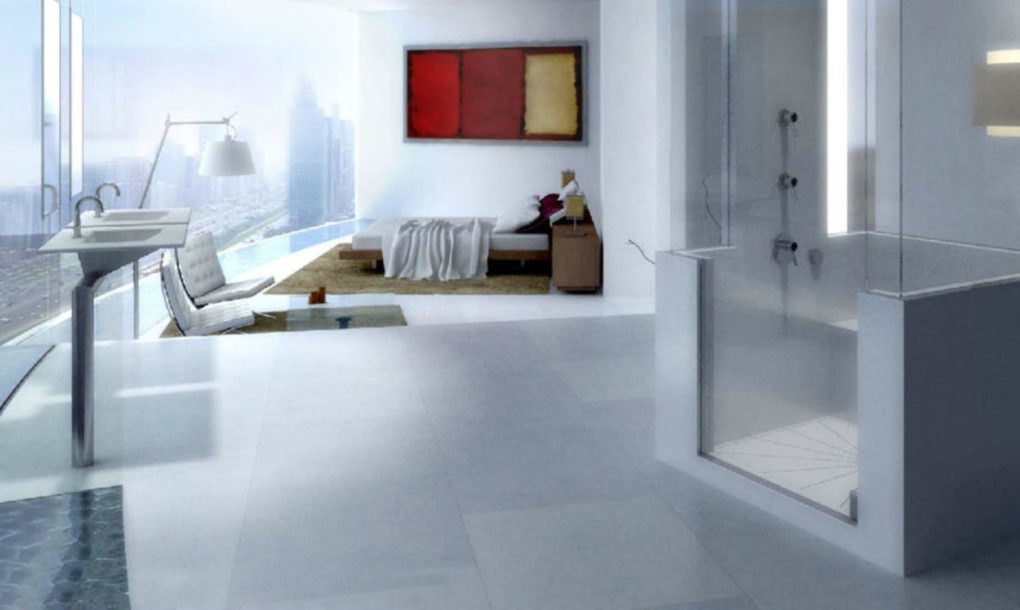 Áp dụng công nghệ kích hoạt bằng giọng nói, chủ nhà có thể xoay căn phòng sang hướng khác khi ra lệnh.