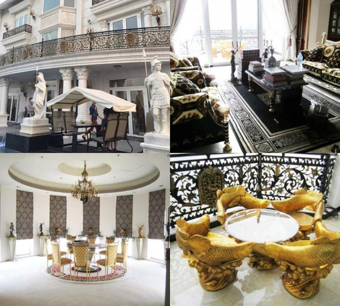 Bé Richard và em gái hiện sống cùng bố mẹ và đại gia đình trong một căn biệt thự ba mặt tiền, tọa lạc ở vị trí cực đẹp ở TP HCM. Ảnh: Thethaovanhoa.