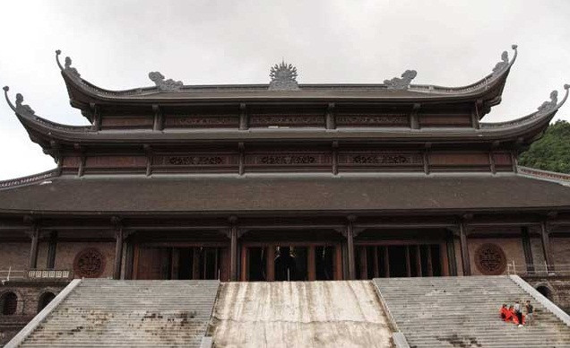 Chùa được xây dựng trên nền chùa Tam Chúc cổ, có từ thời Đinh, cách đây hơn 1.000 năm. Ảnh: Dân Việt.