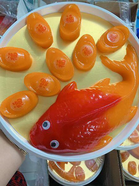 Mỗi mâm cá đơn có giá từ 180.000 - 220.000 đồng. Ảnh: FB Nguyễn Ngọc Diep.