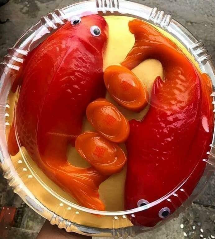 Trong khi đó mâm song ngư có giá 250.000 - 260.000 đồng. Ảnh: FB Nguyễn Ngọc Diep.