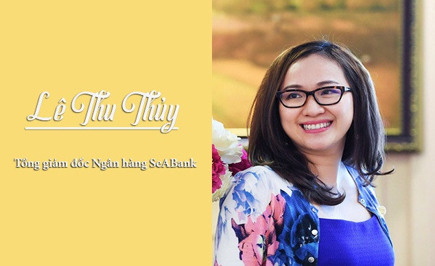 Bà Lê Thu Thủy (sinh 1983) đảm nhận vị trí tân Tổng giám đốc SeABank từ ngày 10/5/2018 sau hơn 10 năm gắn bó với nhà băng này. Ảnh: Acoda.