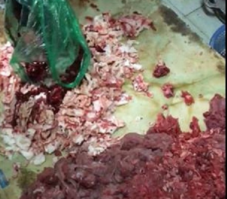 Sự việc khiến nhiều người cho rằng cần học cách để phân biệt thị bò ngon, thịt bò sạch trước khi mua. Ảnh: Doisongvietnam.