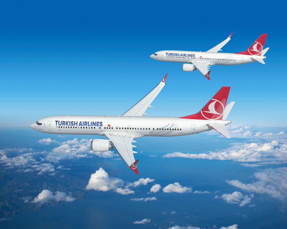 Vận hành cả Boeing 737 Max 8 và Max 9, hãng hàng không Thổ Nhĩ Kỳ Turkish Airlines khai thác 12 chiếc máy bay loại này. Nguồn ảnh: BI.