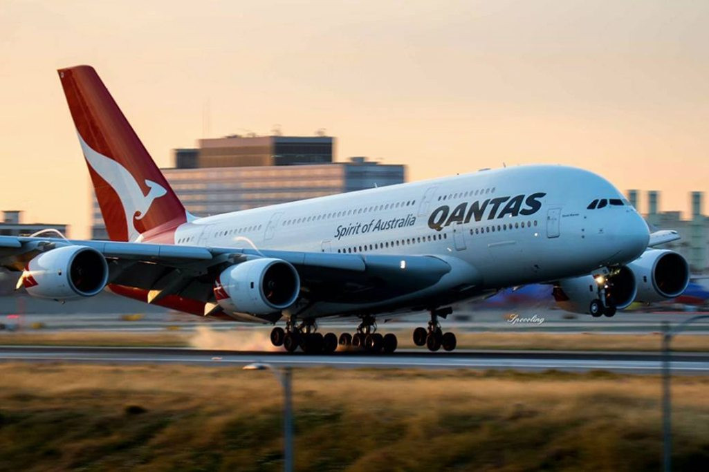 Hãng hàng không Qantas của Úc là hãng hàng không lớn thứ 11 thế giới. Lần thứ 2, Qantas lần thứ 2 được giải "Các phòng khách tốt nhất". Ảnh: Skift.