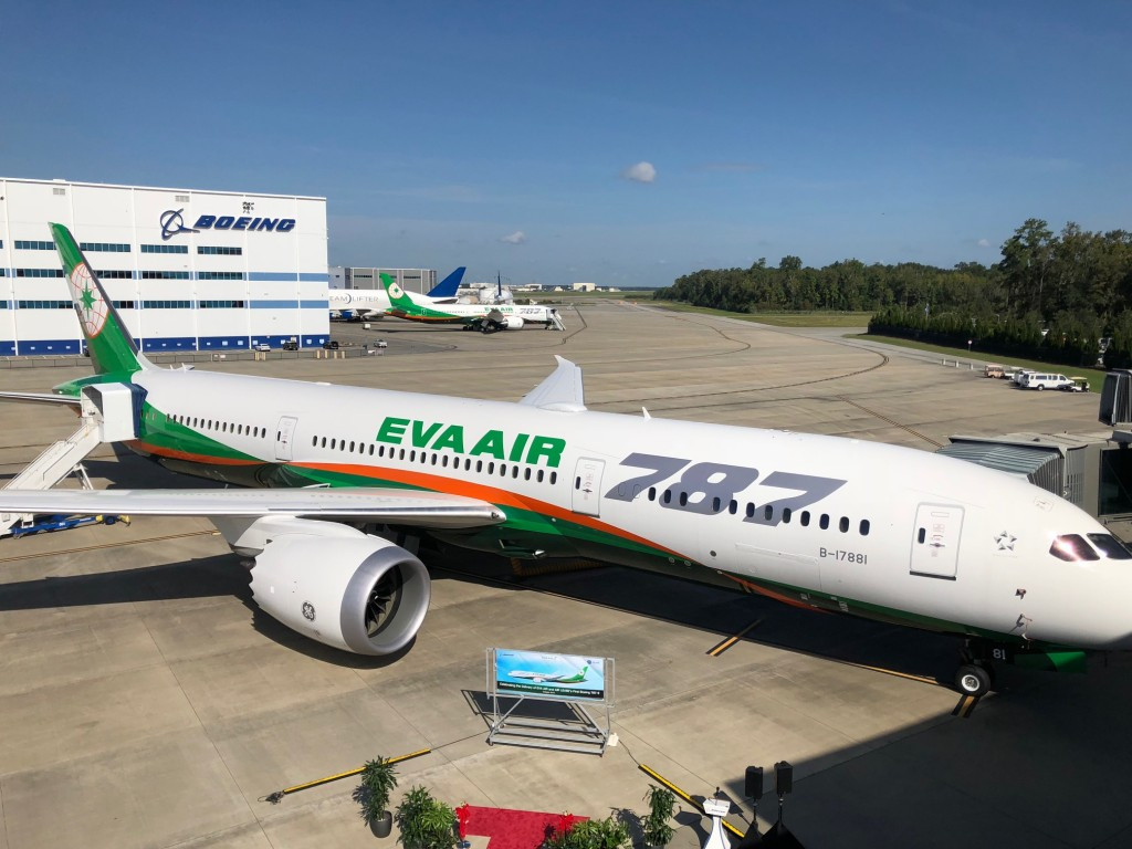 Xếp vị trí thứ 8 là EVA Air - hãng hàng không Đài Loan có trụ sở tại Sân bay quốc tế Đào Viên. Hãng vận chuyển hành khách và àng hoá đến các điểm tại châu Á, Australia, New Zealand, châu Âu và Bắc Mỹ. Ảnh: Taiwan News.