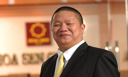 Chủ tịch Tập đoàn Hoa Sen Lê Phước Vũ từng lọt vào top 10 người giàu nhất chứng khoán Việt. Ảnh: Dân Việt.