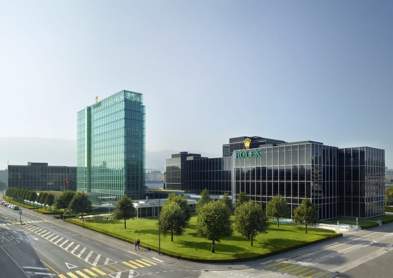 Trụ sở Rolex tại Geneva (Thụy Sĩ) là nơi chế tác ra những chiếc đồng hồ Tudor và Rolex.
