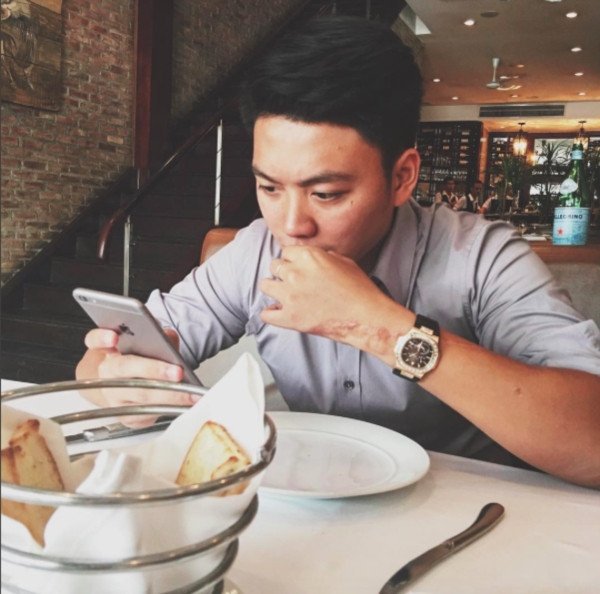 Chàng trai này chính là Dương Bảo Hưng - em trai của BTV Ngọc Trinh. Ảnh: Tiin.