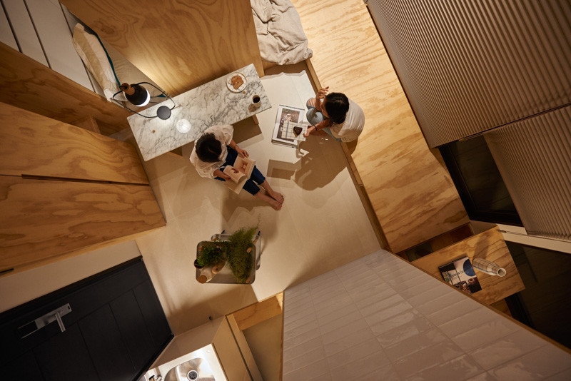 Trần cao giúp không khí trong nhà thoáng mát hơn.