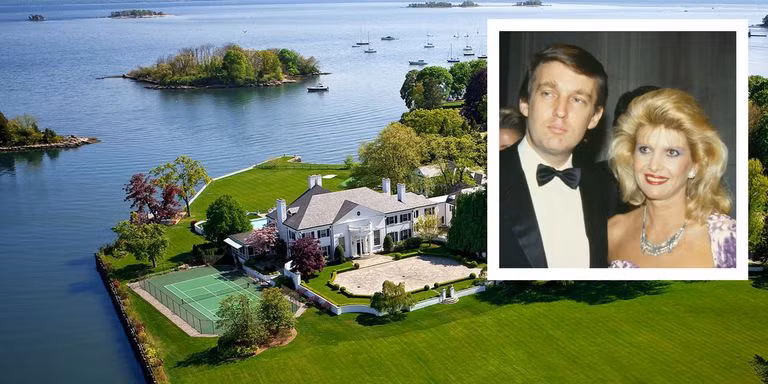 'Dot nhap' biet thu ngan ty cua TT Donald Trump va vo cu