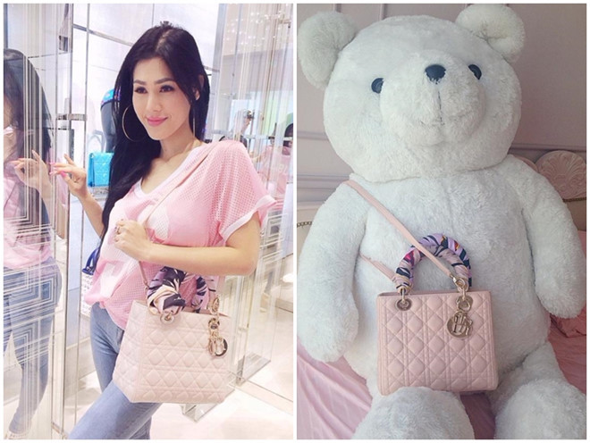 Quà Valentine của Maria Đinh Phương Ánh là chiếc túi hiệu Dior trị giá gần 5.000 USD. Ảnh: FBNV. Video: Valentine ở Nhật Bản. Nguồn: Youtube.