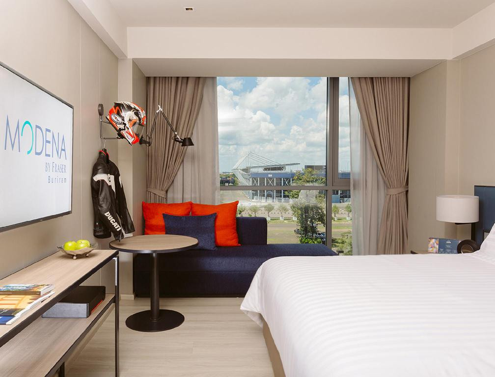 Khách sạn có 152 phòng với mức giá trung bình dao động từ 900.000 đồng/đêm. Ảnh: Agoda.