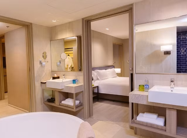 Khách sạn Modena by Fraser Buriram có nhiều loại phòng với diện tích khác nhau từ 28 m2 đến 67 m2. Ảnh: Agoda.