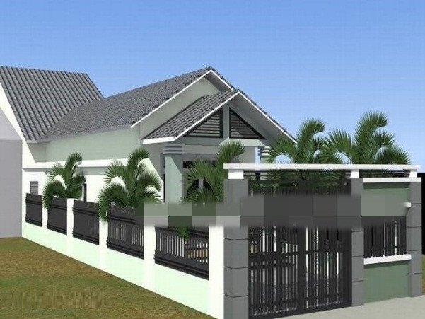 Nhà cấp 4 gác lửng 5×20 khá phổ biến ở Việt Nam với ưu điểm chi phí xây dựng không quá cao, đáp ứng đầy đủ yêu cầu thiết thực cho cuộc sống hiện đại. Ảnh: Maunhadepmoi.