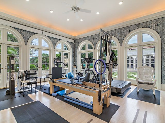 Phòng tập thể dục hiện đại.