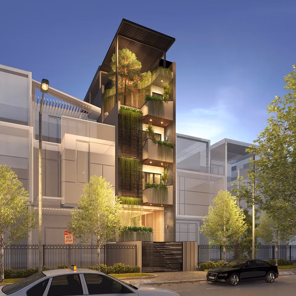 Trước đó không lâu, Cao Thái Sơn khiến mọi người ngưỡng mộ khi đăng tải loạt ảnh ghi lại kiến trúc của căn biệt thự vừa mới tậu tại Đà Nẵng.