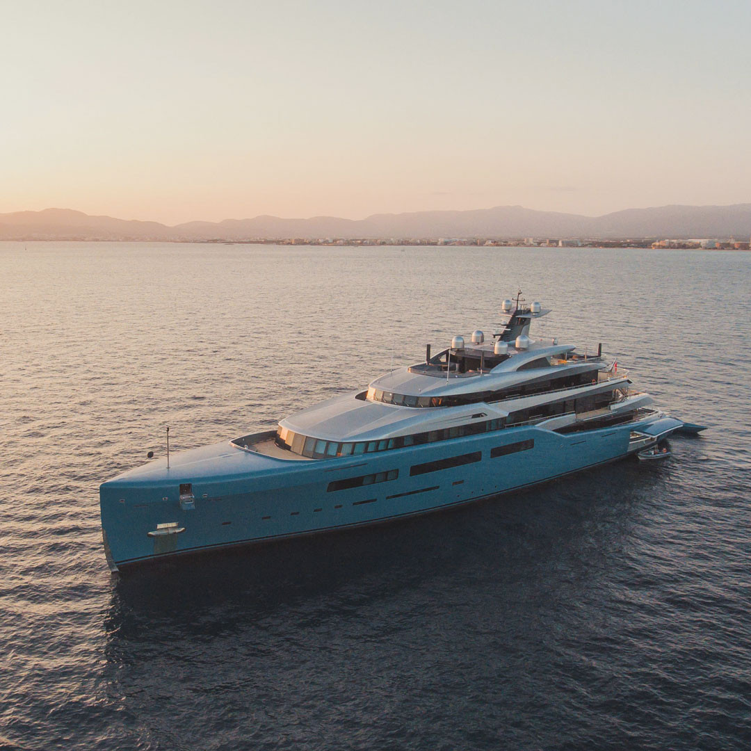 Ra mắt vào tháng 1/2017, du thuyền Aviva xếp thứ 57 trong danh sách những du thuyền lớn nhất thế giới. Ảnh: Yachtharbour.