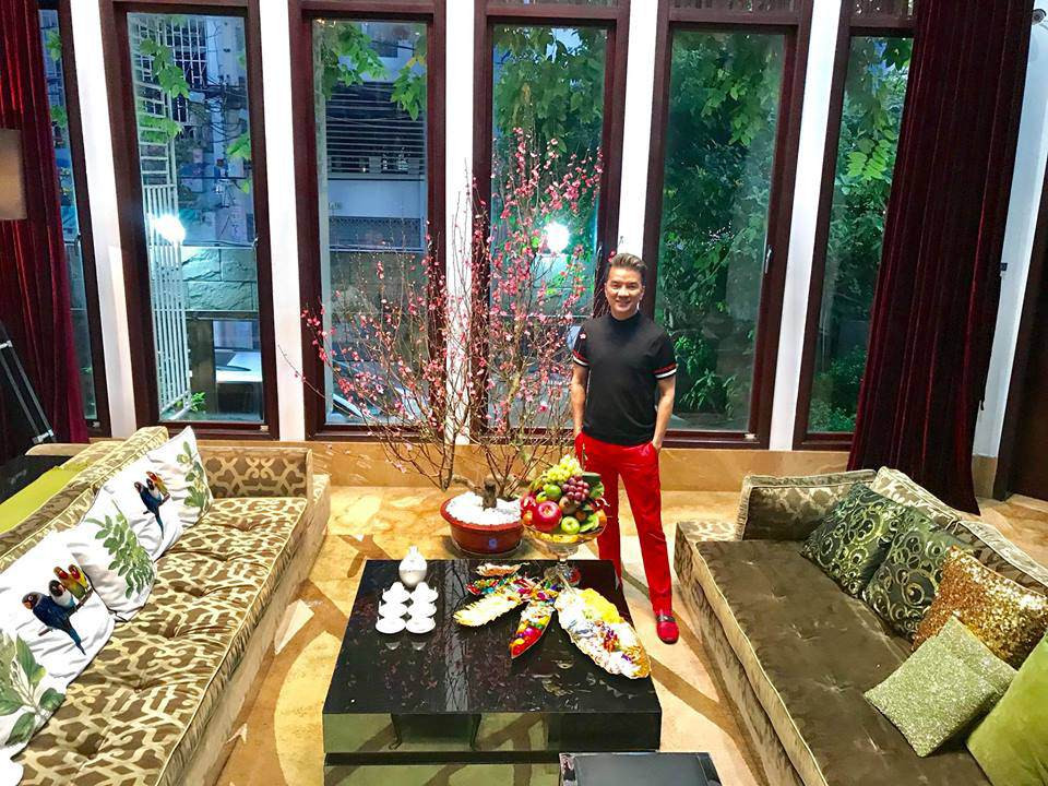 Biệt thự là nơi ở thường xuyên nhất của Mr Đàm. Ảnh: Người đưa tin.