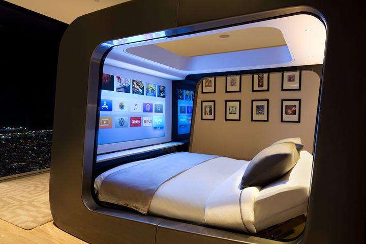 Giường thông minh được ví như cái kén cá nhân để nghỉ ngơi hợp lý.