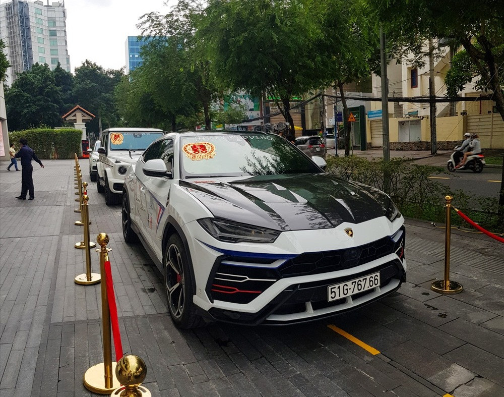 Lamborghini Urus có giá khoảng trên 20 tỷ đồng. Ảnh: Lao động.