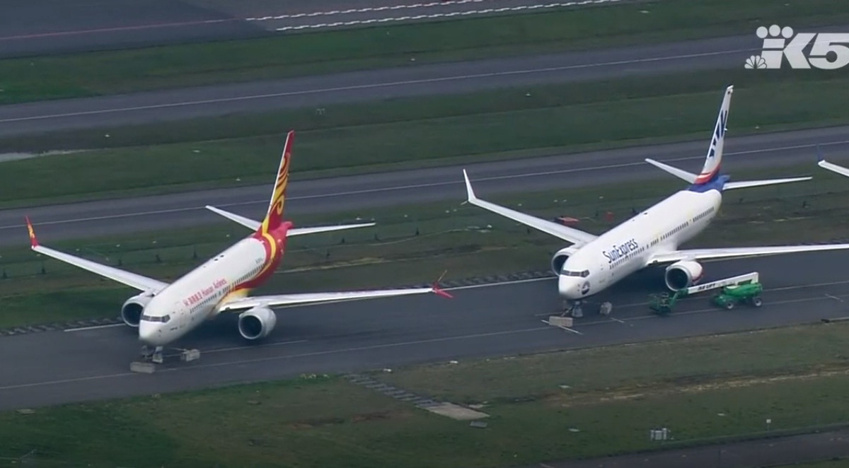 Khi Boeing không còn chỗ đậu máy bay ở Puget Sound, hãng có thể đưa 737 Max đến lưu trữ tại các sân bay khác trên khắp đất nước, từ Hồ Moses, Washington đến Victorville, California cho đến khi chúng được bàn giao một cách hợp pháp. Ảnh: King5.