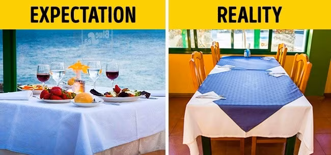 Để tránh bị thất vọng khi khi nhìn căn phòng thực tế tại khách sạn, tốt hơn hãy lướt 1 vòng xem ảnh trên Internet. Khách thường đăng ảnh thật của căn phòng và nhận xét khách quan nhất.