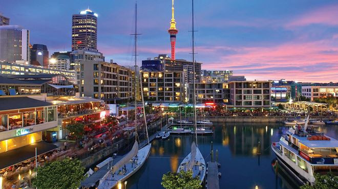 Thị trường bất động sản tại Auckland (New Zealand) đang có thời kỳ sự bùng nổi mạnh nhất trong hai thập kỷ qua. Giá nhà trung bình ở thành phố lớn nhất của New Zealand này hiện cao hơn cả London (Anh). Ảnh: ACB.