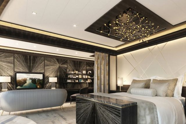 Đặc biệt, siêu du thuyền Regent Suite sử dụng chiếc giường trị giá 200.000 USD (khoảng 5 tỷ đồng).