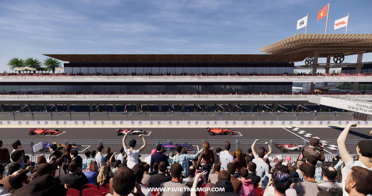 Các khán đài bố trí 3 tầng, có giá vé khác nhau từ vài triệu đồng đến gần 100 triệu đồng.