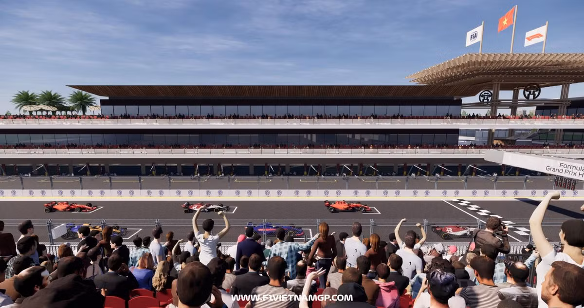 Các khán đài bố trí 3 tầng, có giá vé khác nhau từ vài triệu đồng đến gần 100 triệu đồng.